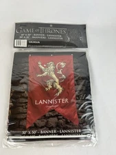 Game Of Thrones Banner 50” X 30”  Lannister Officially Licensed HBO New BN11