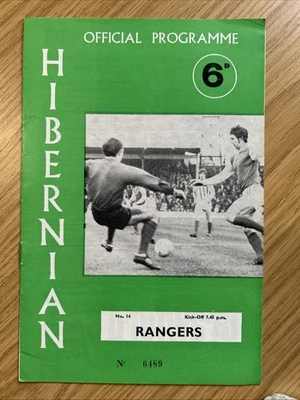 Hibs v Rangers - Scottish League - 25th November 1970 - Image 1 of 2