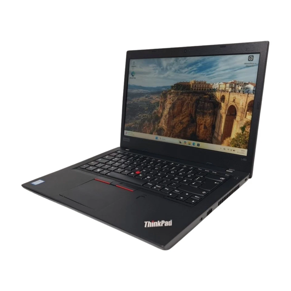 Lenovo ThinkPad L480 14" FHD IPS i5-8250U 8x1,6GHz 8GB Ram 256GB SSD GPU Intel - Bild 2 von 4