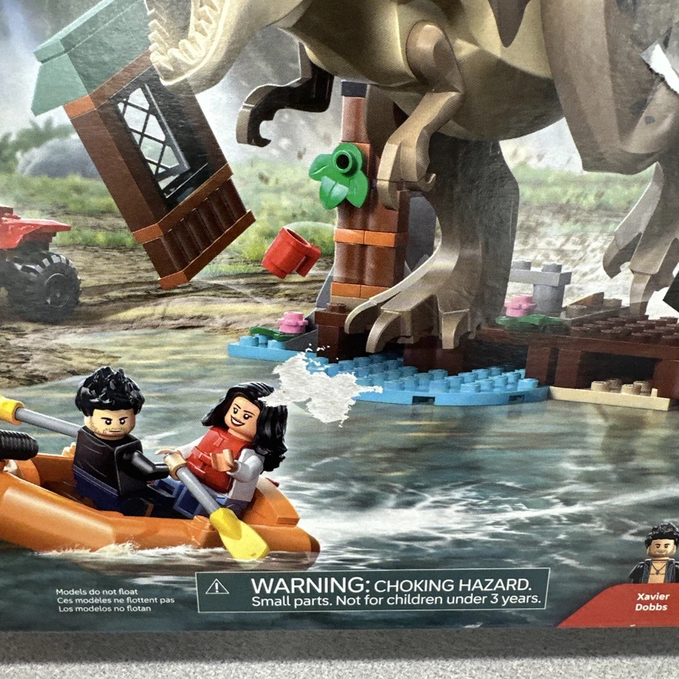 LEGO Jurassic World T Rex River Escape Dinosaurio Juguete 76975 - Nuevo y Sellado Foto 2 de 4