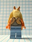 JAR JAR BINKS LEGO MINIFIG  👀 Star Wars Minifigure SW0301 GENUINE NM