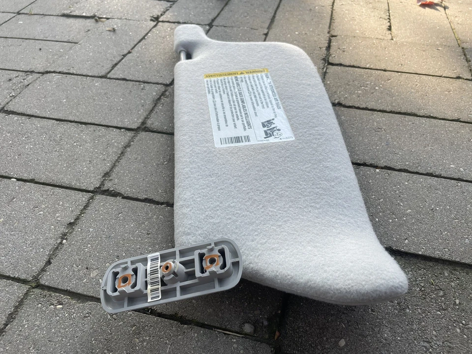 2004-2011 CHEVROLET COLORADO GMC CANYON СОЛНЦЕЗАЩИТНЫЙ КОЗЫРЕК КОЗЫРЕК ПАССАЖИРСКОЙ СТОРОНЕ СЕРЫЙ ЧИТАТЬ - Изображение 4 из 4