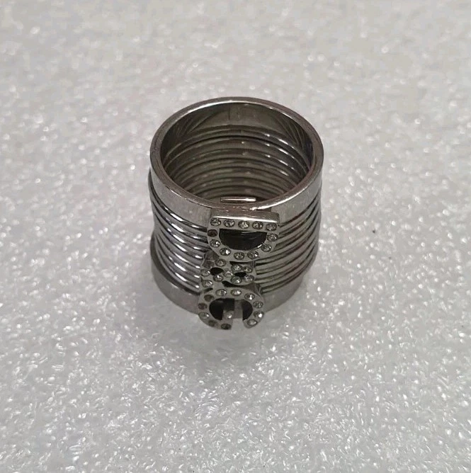 Anillo D&G Dijes Acero Inoxidable Unisex/Dama UK TALLA L No. 11 Foto 4 de 4