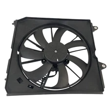Left Auxiliary Radiator Cooling Fan Assembly For 2015-2020 Acura TLX 3.5L V6