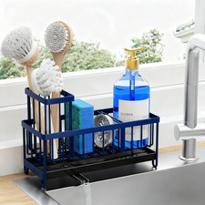 Sponge Holder Sponge Holder for Kitchen Sink, Sink Caddy Organizer with High Bru