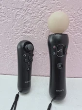 Sony PlayStation 3 PS3 Navigation Controller & Motion Controller **READ