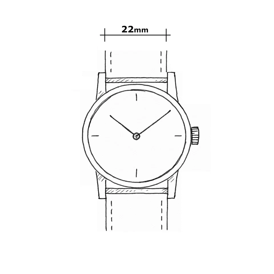 Umf Ruhla 3517 1/12 ft-5 automático cinético, reloj cristal zafiro, 1 21/32 pulgadas Foto 3 de 4