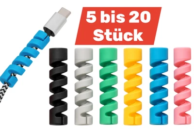 MARKENLOS 5–20x Knickschutz Kabelschutz – Ladekabel Kabelbruch Schutz iPhone Samsung USB