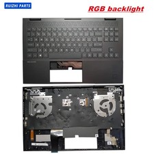 New for HP 6 15-EK EN TPN-Q236 Q238 C cover palmrest upper keyboard