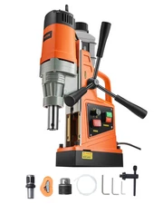 Magnetic Drill 1550W 2922 lbf Mag Drill Press 2 in Boring Diameter 0-500 RPM