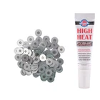 Brock Gasoline/Petrol Engine Heat Tabs with High Heat Adhesive - 100/Tube