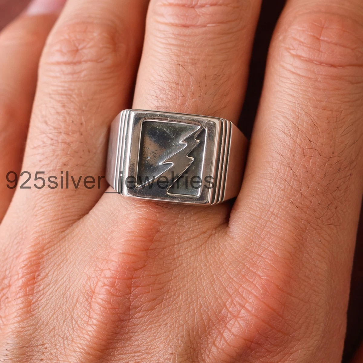 lightning bolt ring products for sale | eBay