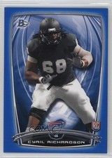 2014 Bowman Rookies Blue 453/499 Cyril Richardson #89 1u7