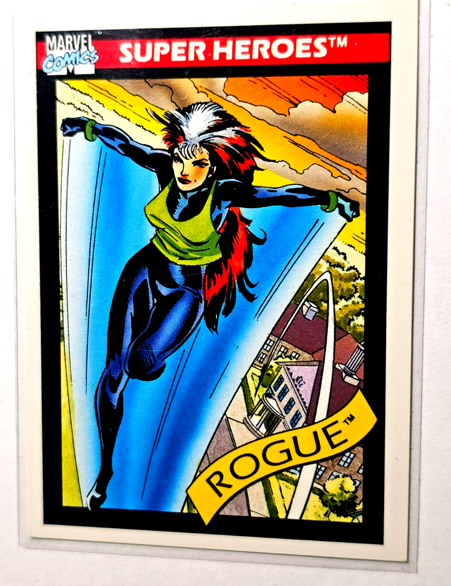 1990 Impel Marvel Universe Series 1 Trading Card #41 ROGUE Mint or