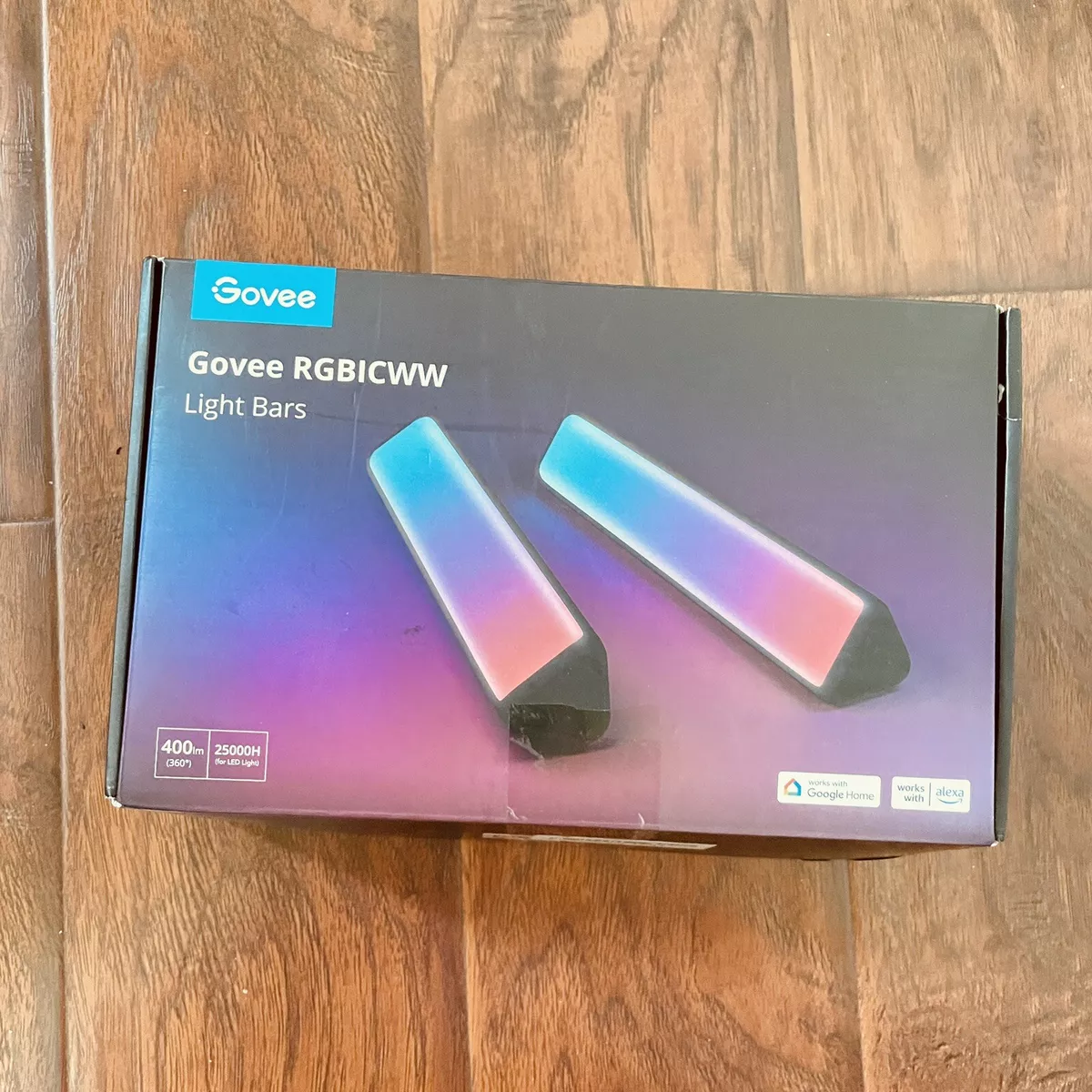  Govee Smart LED Light Bars, Work with Alexa and Google