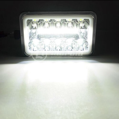 Faros LED de haz alto/bajo de 4x6" aprobados por el DOT para Chevy C10 C20 C30 Camaro EI - Imagen 10 de 12