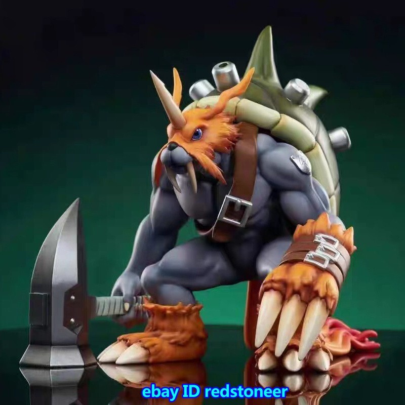 Genesis Studio《Digimon》Zudomon Statue H21cm Resin Anima Figure