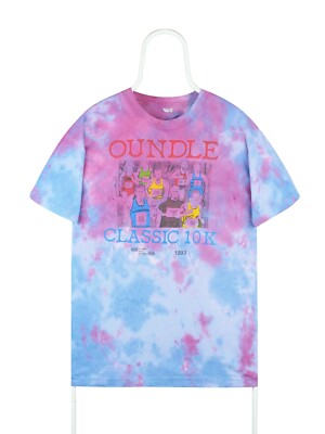 Vintage 1993 year color dye custome t-shirt