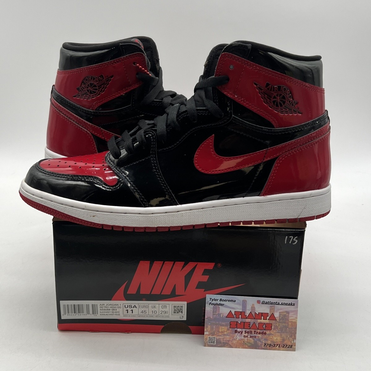 Nike Air Jordan 11 Retro Bred 2020 26.5㎝ Nike Air Jordan XI 11 Retro 