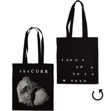 THE CURE - SONG OF A - REUSABLE SHOPPING TOTE / GIFT BAG - MUSIC CURETOTE21B