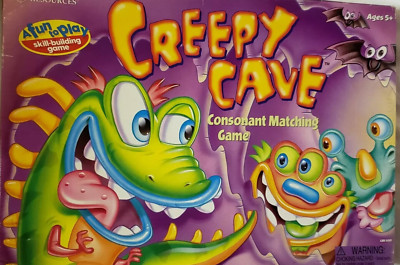 Creepy Cave Consonant Matching Game Replacement Parts You Pick Learning Resource