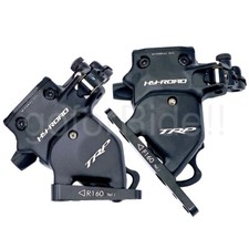 TRP HYRD 160mm Flat Mount Front Rear Cable Hydraulic Disc Brake Caliper Black