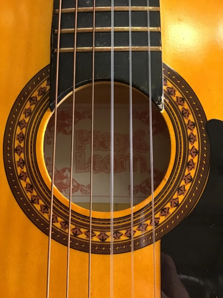 Play and Learn Kids Guitar Acoustic 31 Inches With Soft Case