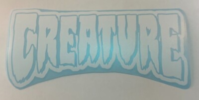 Creature Skateboards Logo #1 - Die Cut Vinyl Decal Sticker Outdoor Vintage Skate