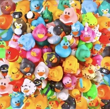 Rubber Ducks in Bulk, Assortment Duckies for Jeep Ducking Floater Duck Bath Toys