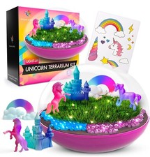 Unicorn Terrarium Kit for Kids Birthday Gifts for Kids Unicorns Gifts Activities
