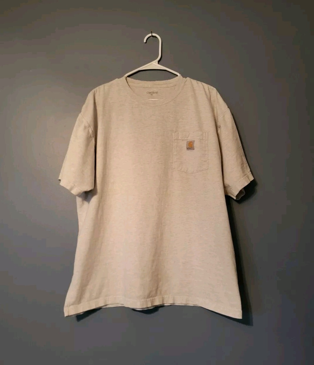 Vintage Carhartt K87 Ash Pocket T-Shirt for Men Size XL  