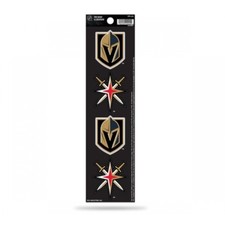 las vegas golden knights quad logo nhl ice hockey team auto car decal set