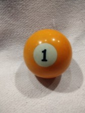 Vintage Replacement Pool Ball Billiards 1 Billiard Ball 2 1/4" Diameter