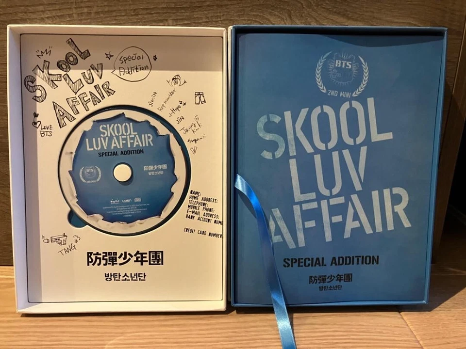 BTS Bangtan Boys Skool Luv Affair 2nd Album Special Edition Set Foto 3 de 4