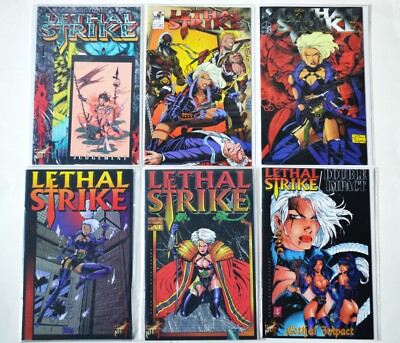 LETHAL STRIKE #s 1/2-3, ANNUAL #1 and LETHAL STRIKE/DOUBLE IMPACT- ALL BRAND NEW