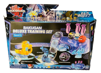 Bakugan Deluxe Training Set with Special Attack Mantid Dragonoid & Octogan