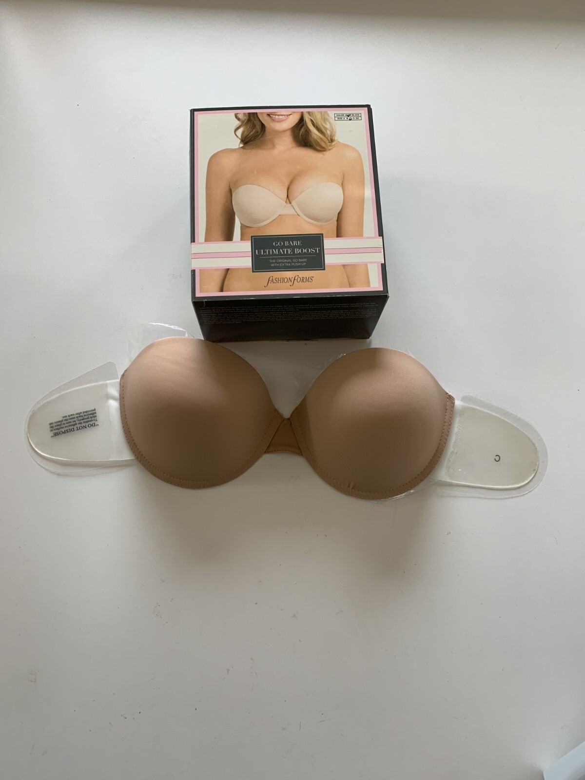 Fashion Forms Go Bare Ultimate Boost NIB Fashion Forms Sz C Go