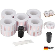 10 Rollen 21mm*12mm Preisauszeichner Etiketten, passend für Mx-5500 Etikettie...