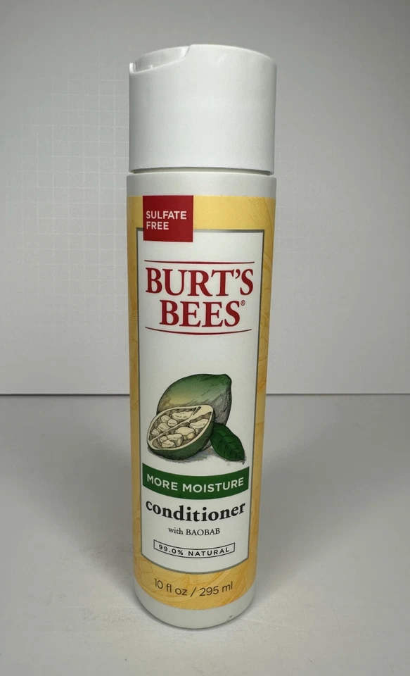 Burt's Bees More Moisture Condtioner with Baobab 10 FL OZ- Pack of 2, NEW - Image 2 of 4