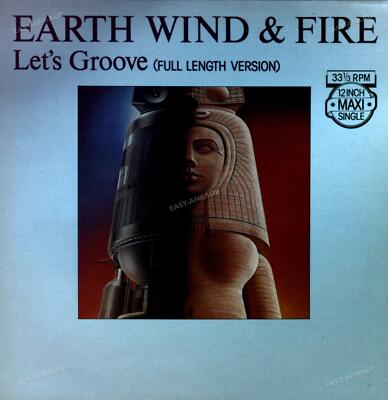 Earth, Wind & Fire - Let's Groove Maxi (VG+/VG+) '