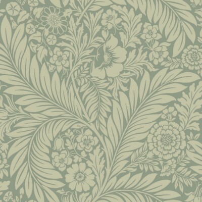 Belgravia Dekor Florenz grüne Tapete 720 - William Morris inspirierte Tapete