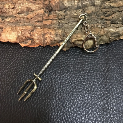Superheros Aquaman Trident Weapon Model Keychain Cosplay Prop Metal Keyring Gift Ebay