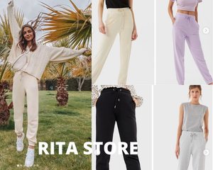 zara jogging trousers