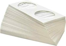 50pcs 2x2 Cardboard Coin Flips Holders Sleeves for All Coins Collection Supplies