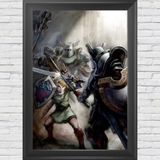 The Legend of Zelda Twilight Princess Fyrus Poster 12"x18" Nintendo GameCube