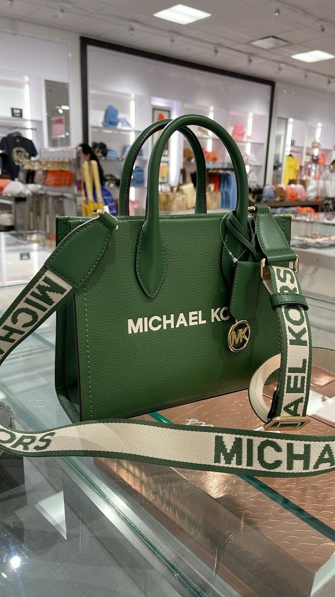 MICHAEL KORS MIRELLA SMALL SHOPPER SATCHEL CROSSBODY LEATHER BAG