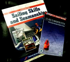 Sailing Skills and Seamanship Book plus  US Aton system booklet. NEW !