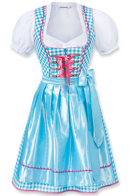 STOCKERPOINT MINI DIRNDL FANNY, 2teilig, Gr. 42, 50 cm, Oktoberfest, NEU