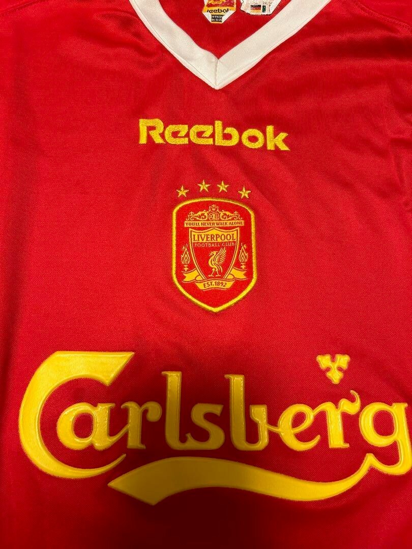 old 00~02 Reebok Liverpool ゲームシャツ ユニフォーム old 00~02 Reebok Liverpool ゲームシャツ ユニフォーム