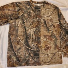 Vintage Liberty Realtree Camo Shirt Men XL Y2K Grunge Deer Hunting Outdoorsman